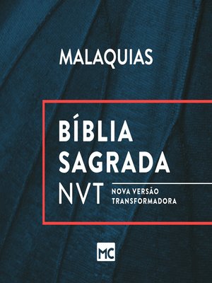 cover image of Bíblia NVT--Malaquias